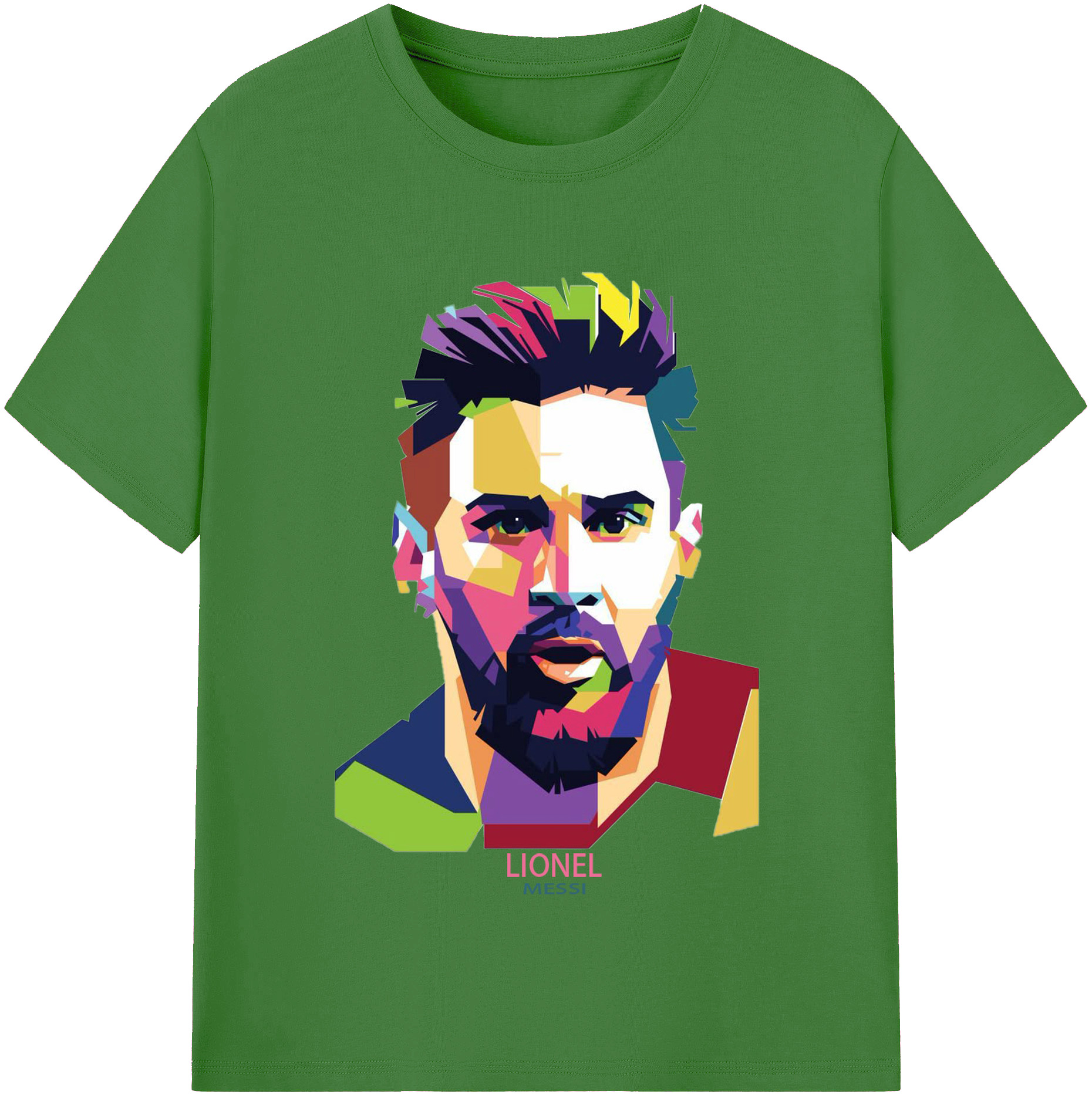 （画像用）  レディースカジュアルプリントTシャツ（綿100％）